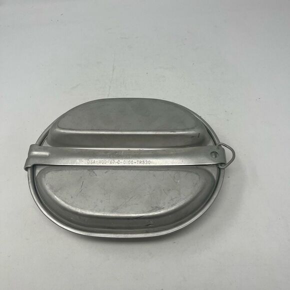 US Military Regal Issue 1960's Cook Pan Army Camping Mess Kit - Picture 2 of 6
